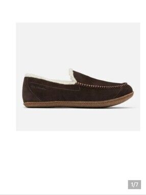 Columbia Fairhaven Brown Suede  Slipper Size 10 Or 11 Mens